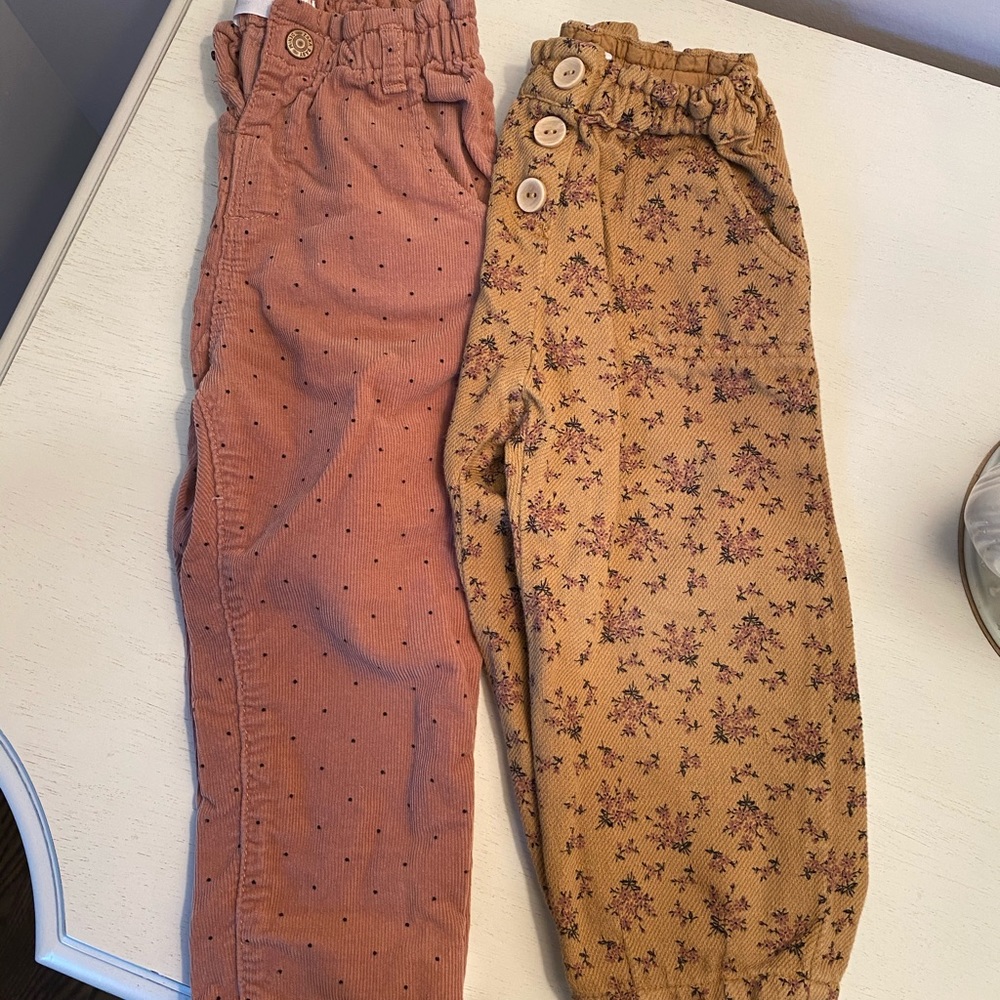 Zara corduroy pants